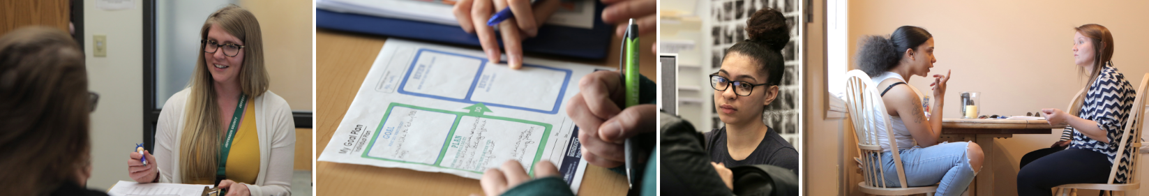 Photo collage of various people