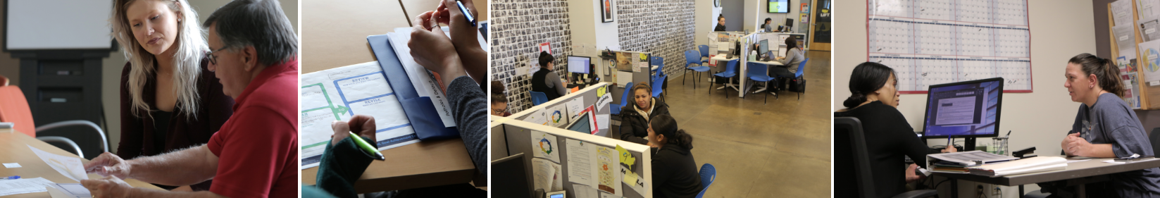 Photo collage of various people